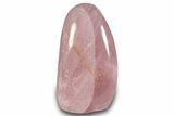 Free-Standing, Polished Rose Quartz - Madagascar #260525-1